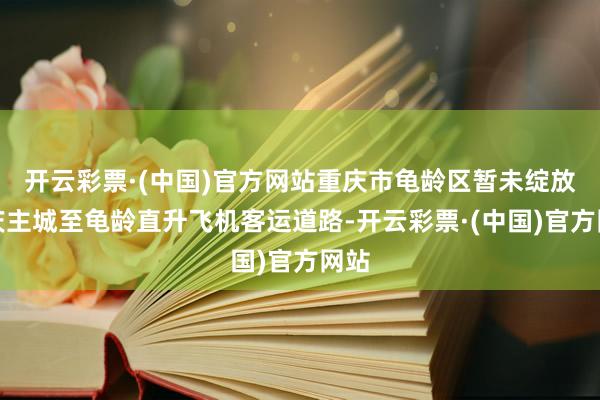 开云彩票·(中国)官方网站重庆市龟龄区暂未绽放重庆主城至龟龄直升飞机客运道路-开云彩票·(中国)官方网站